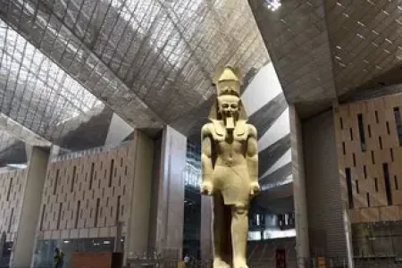 Grand Museum, Pyramids of Giza, Sphinx.