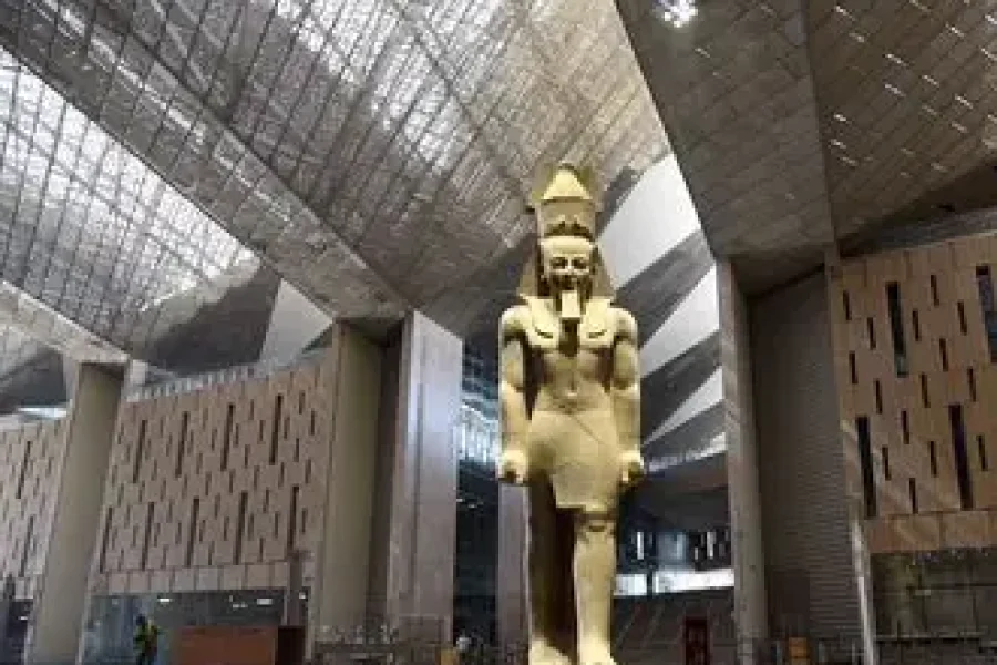 Grand Museum, Pyramids of Giza, Sphinx.